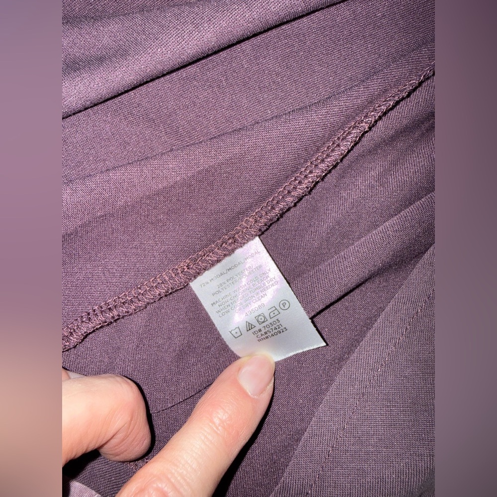 Wrap Purple Women's Top - Picture 7 of 11